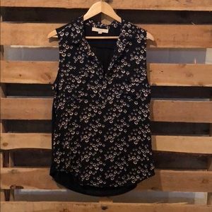 Loft sleeveless utility blouse